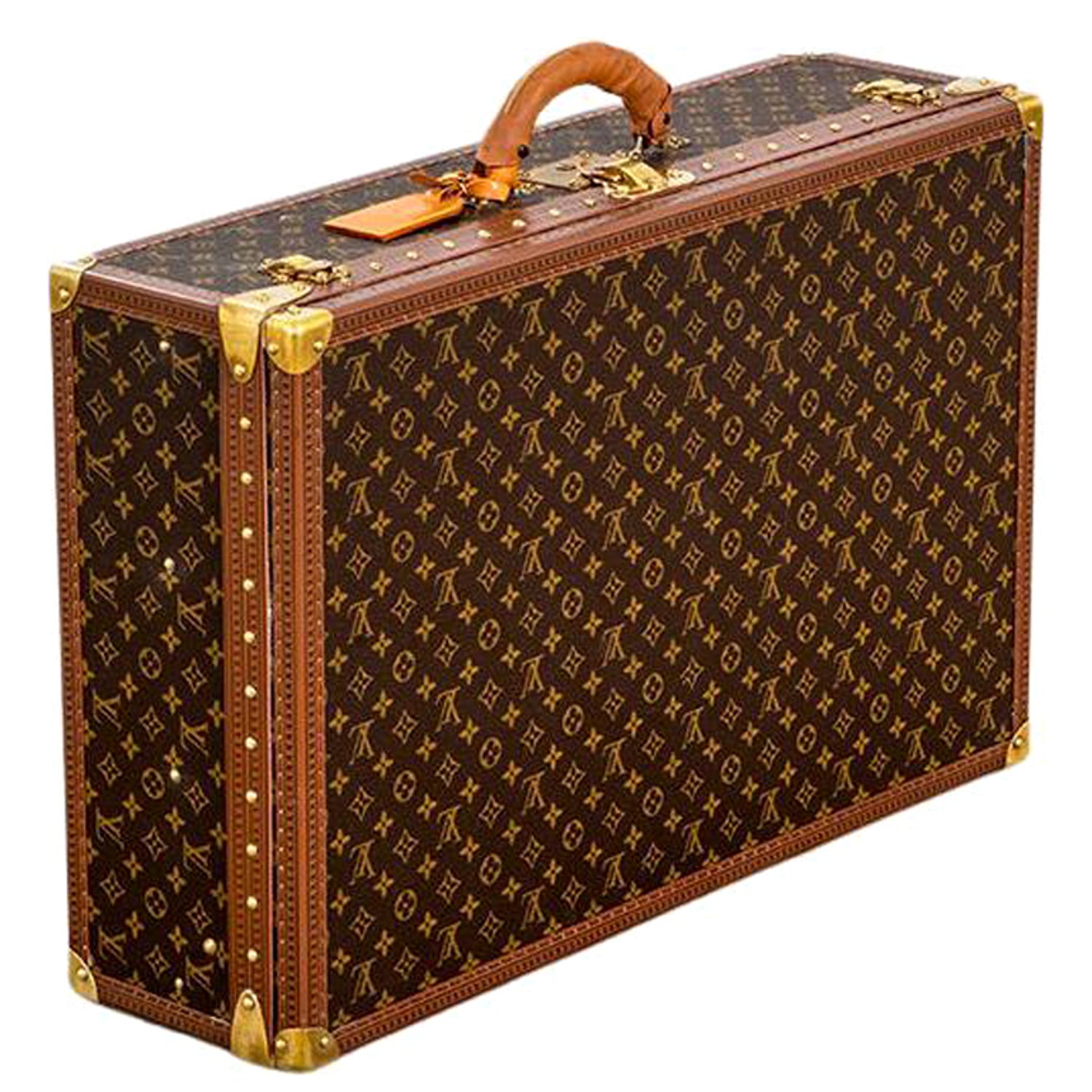20th Century Suitcase in Monogram Canvas from Louis Vuitton, France, 1970s  for sale at Pamono