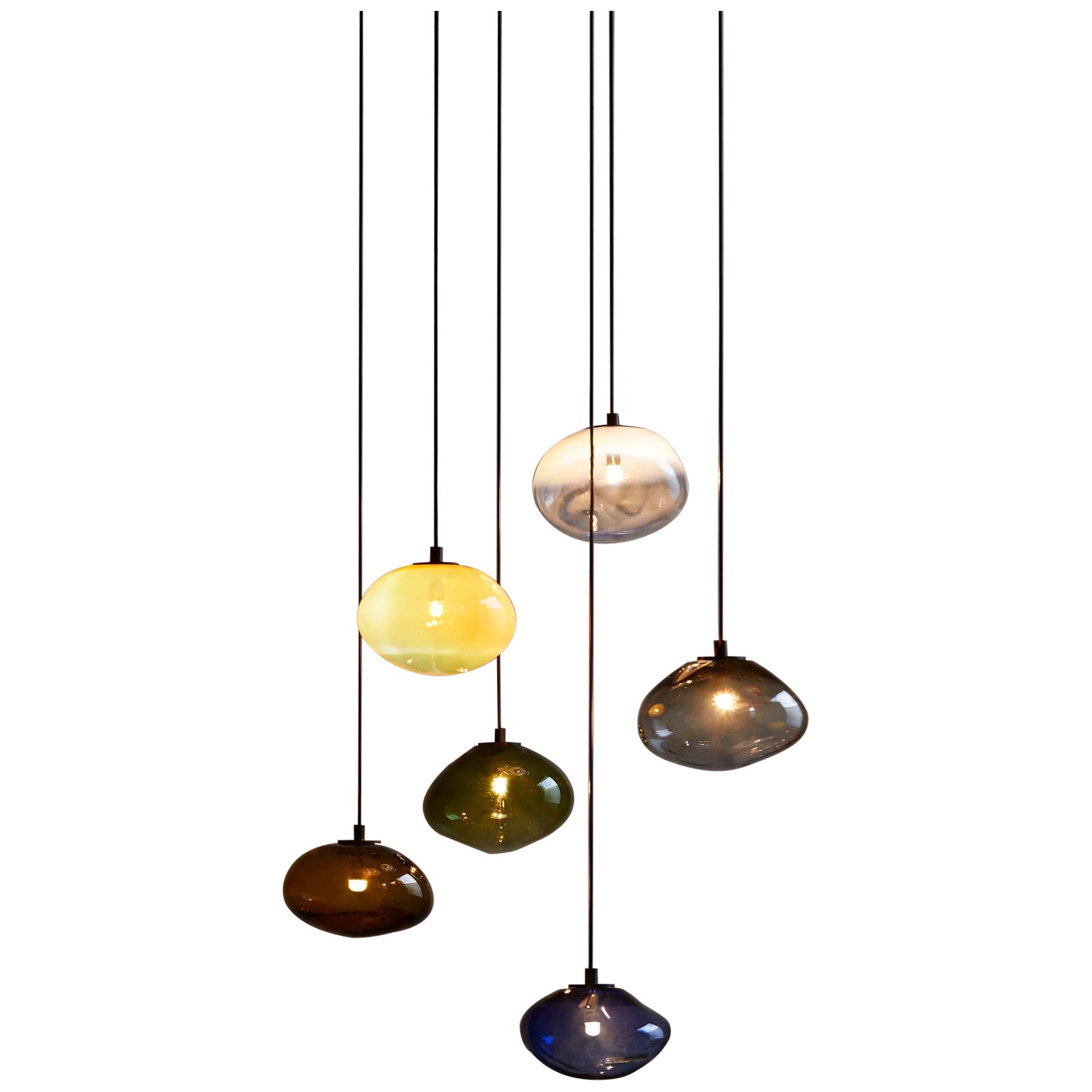 Starglow Ceiling Lamp, Hand-Blown Murano Glass, 2021, Size "XXL"