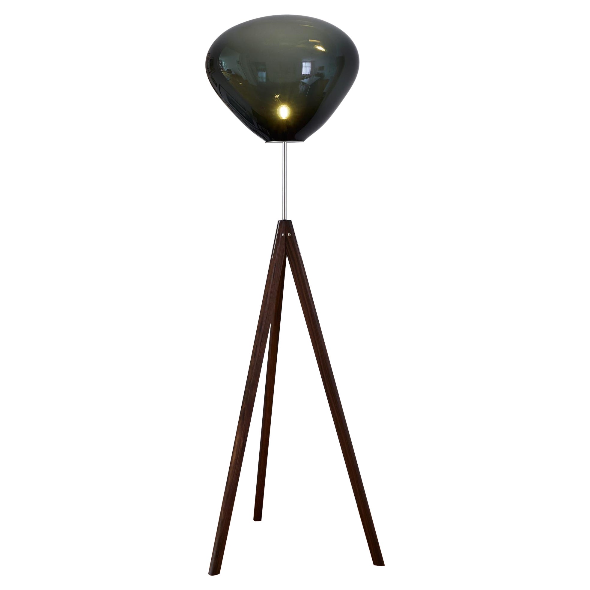 Planet X Ground Lamp, Hand-Blown Murano Glass, 2021, Floor Lighting XXL Size For Sale