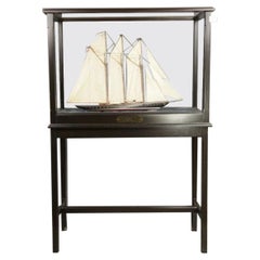 Schooner Yacht Atlantic Diorama