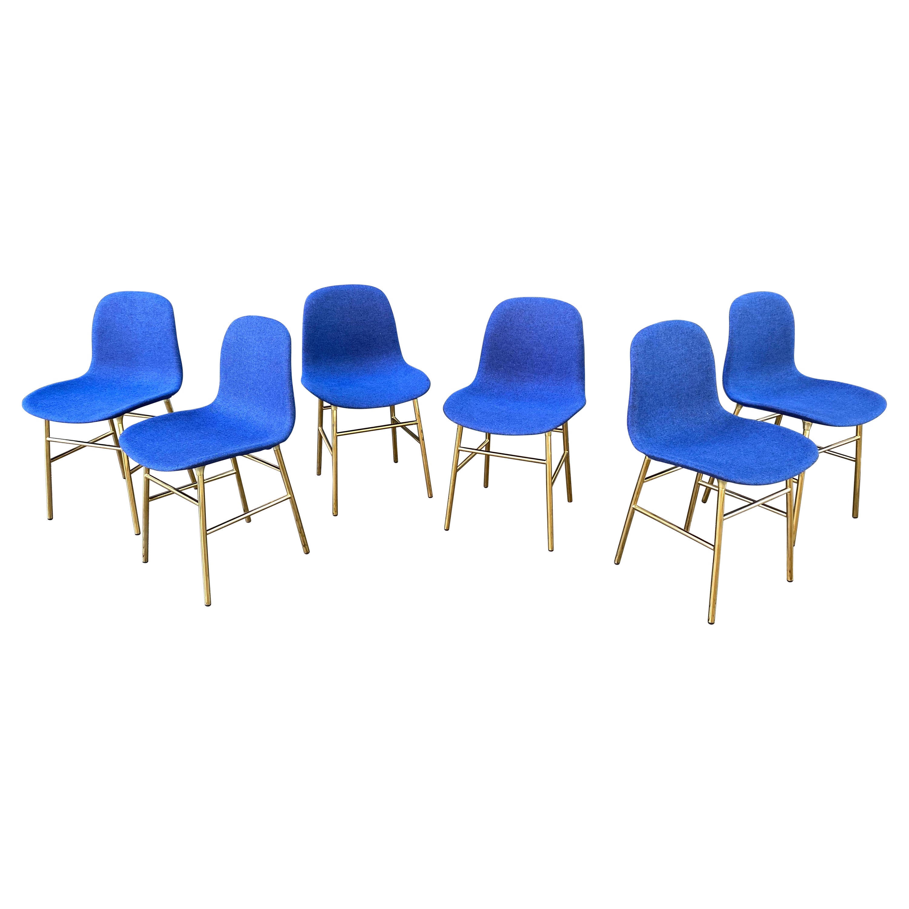 Normann Copenhagen Set of 6 Upholstered Dining Chairs