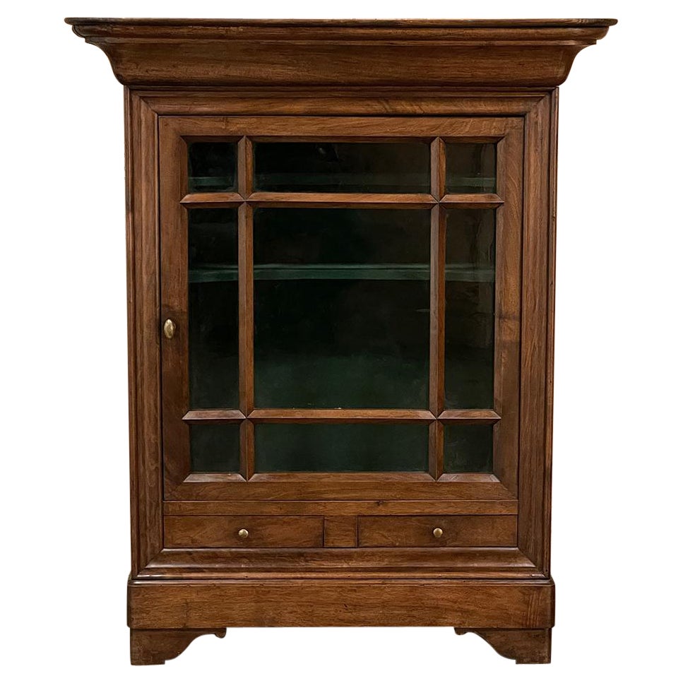 19th Century French Louis Philippe Period Vitrine, Confiturier For Sale