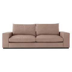 Amura 'Murray' 2-Seat Sofa in Tan Leather by Amura 'Lab