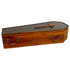 EC Brown & Co. Salesman Sample Coffin, Circa 1900