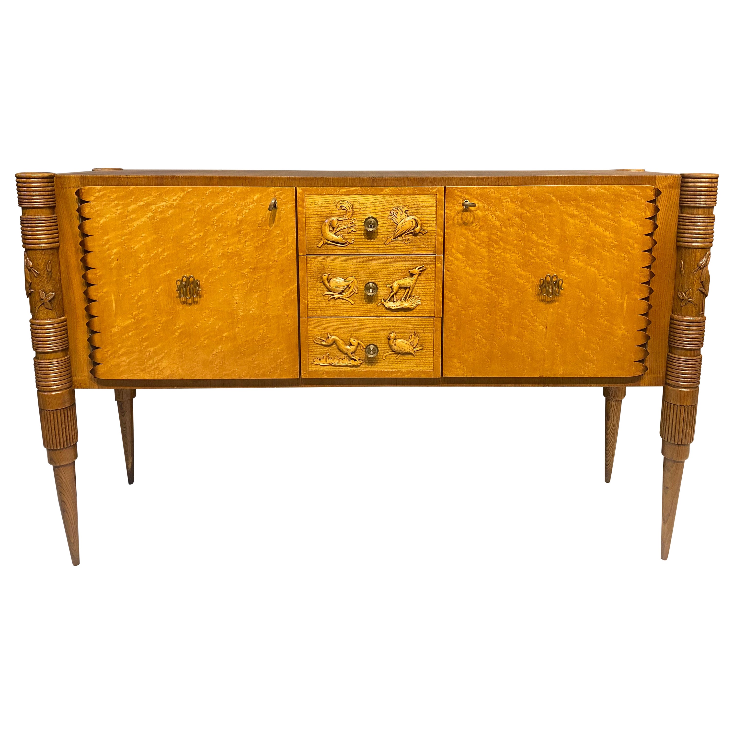 1940s Italian Pier Luigi Colli Credenza