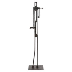 Sculptural Wrought Iron Coat Hanger