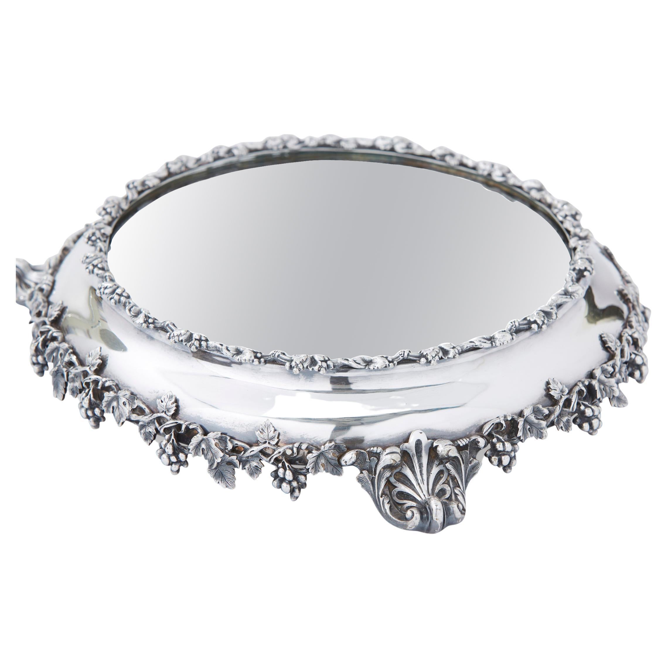Mirrored Vanity Tray For At 1stdibs, Mirror Vanity Tray Silver