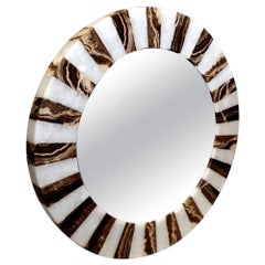 Zebra Onyx Mirror