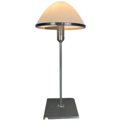 Retro Italian Table Lamp with Frame of Metal of Other Italian Design