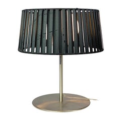 Lampada da tavolo modello Ribbon di design italiano Morosini degli anni '80