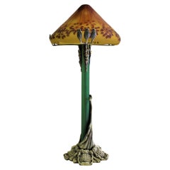 Large Deco Mushroom Lamp, Manner of Galle'