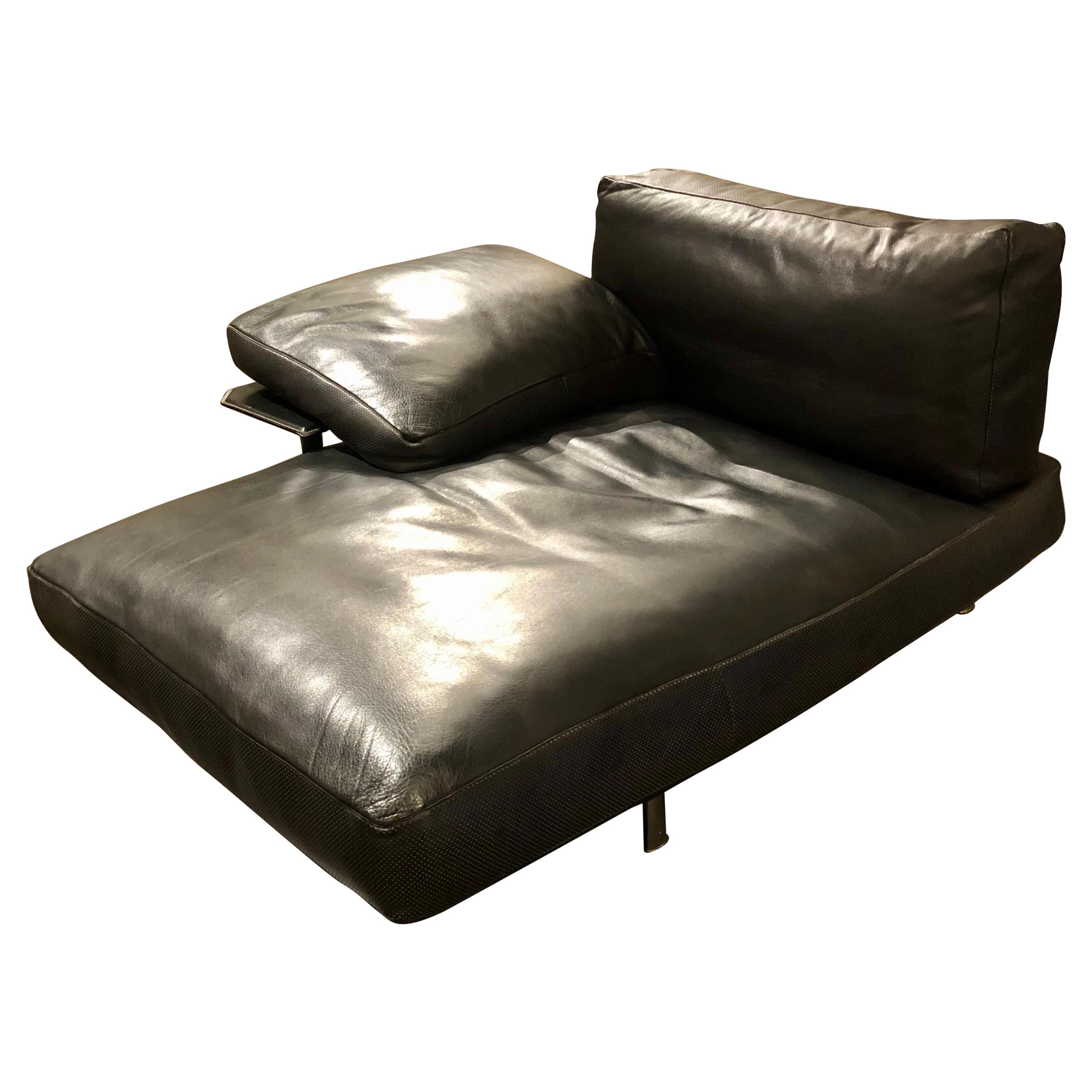 Leather  Lounge Chair diesis by Citterio for BB italia