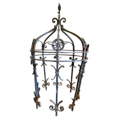 19th Century Iron Well Head