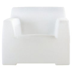 Gervasoni Inout Armchair in Opaline White Polyethylene in White by Paola Navone