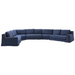 Gervasoni Loll 11 Modular Sofa in Munch Upholstery by Paola Navone