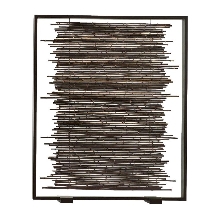 Gervasoni Black Screen in Bamboo by Paola Navone