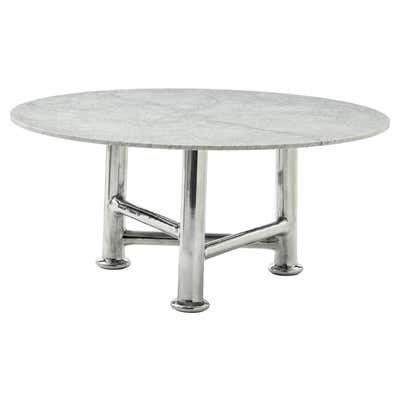 Gervasoni Next 236 Table with Concrete Base and Carrara Marble Top by ...