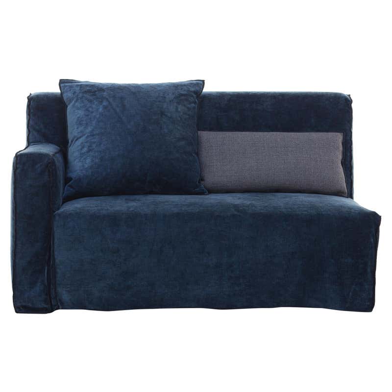 Gervasoni More 12 Sofa in Rhino Upholstery by Paola Navone For Sale at ...