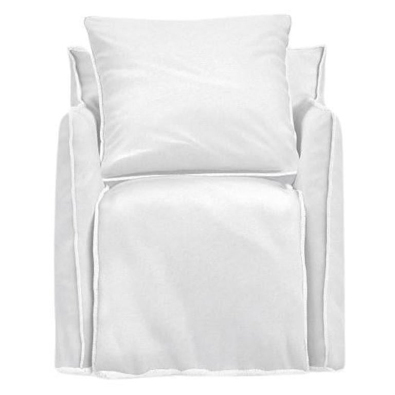 Gervasoni Ghost Out 05 Armchair in Aspen 03 Upholstery by Paola Navone