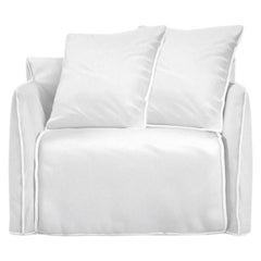 Gervasoni Ghost Out 09 Loveseat en tissu Aspen 03 de Paola Navone