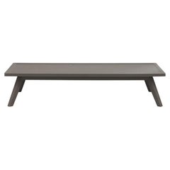 Gervasoni Gray 55 Grey Lacquered Oak Coffee Table by Paola Navone