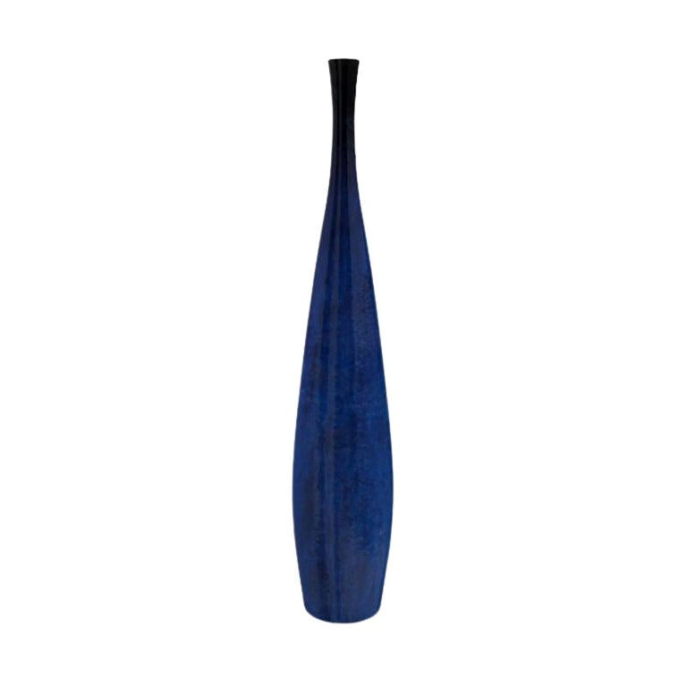 Gervasoni „Inout 93“-Flasche aus blauer Keramik von Paola Navone