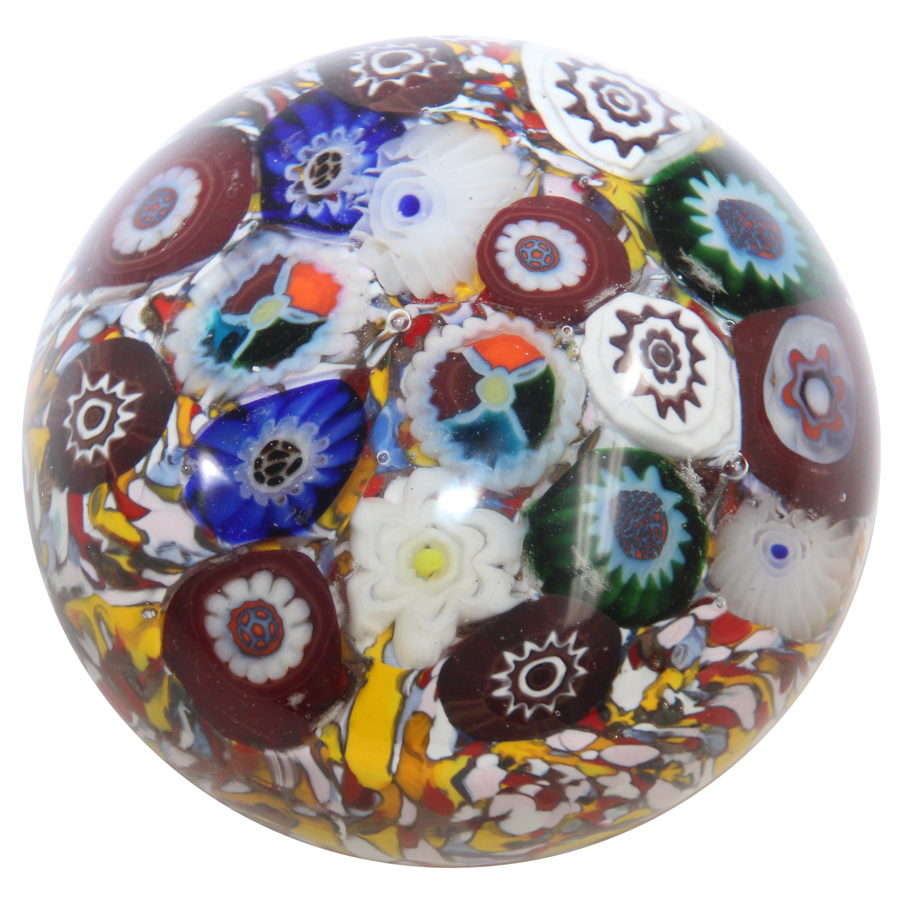 10 grammi murrine in foto murano glass millefiori multicolor past misura 6-7 mm 