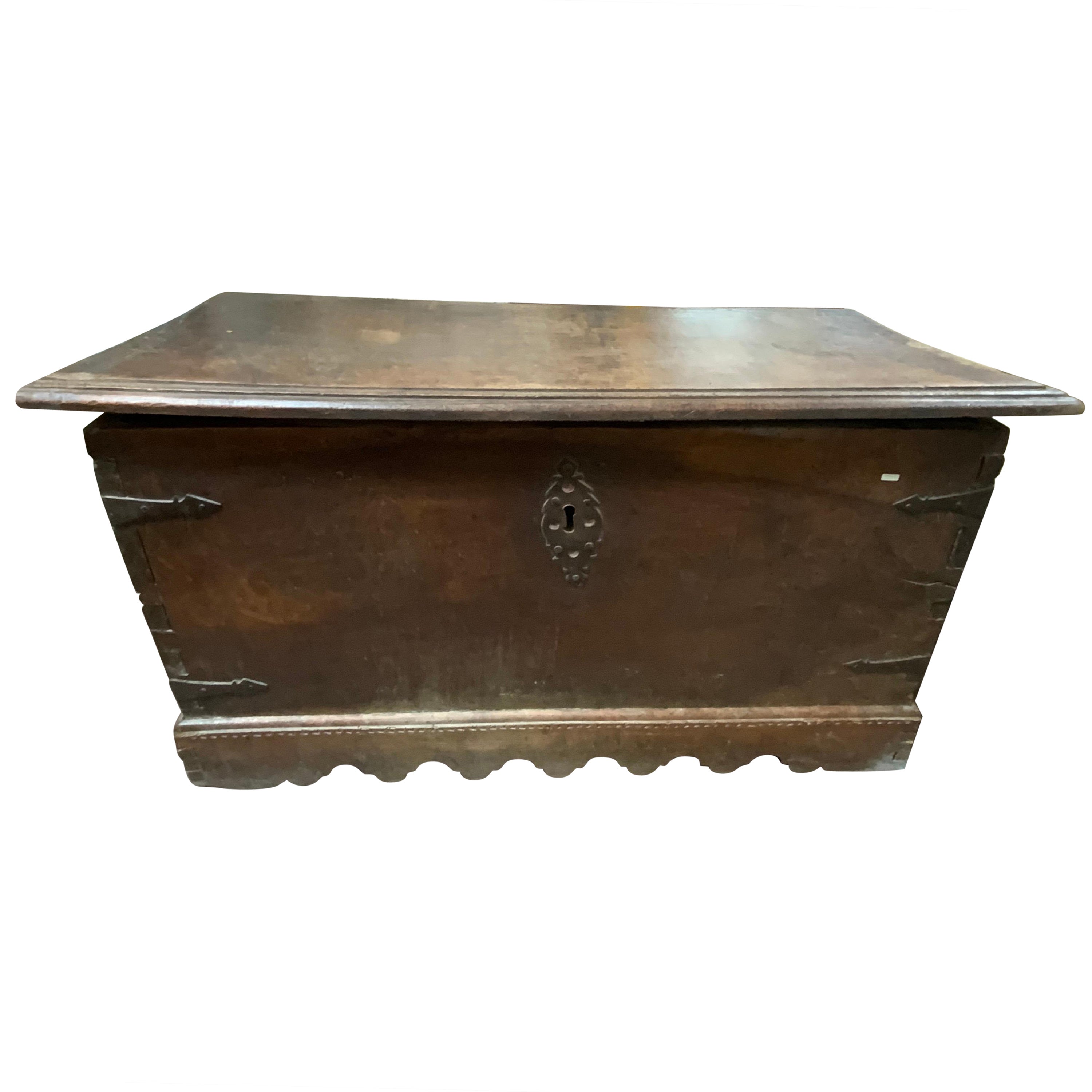 18th Century French Trunk For Sale