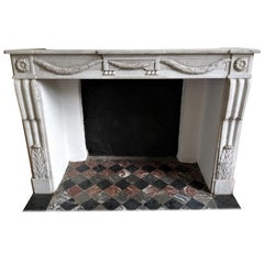 Louis XVI Fireplace, ca. 1775