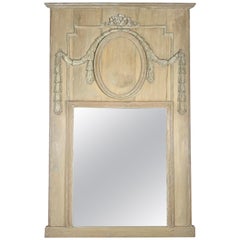19th C. Neoclassical Style French carved Mirror