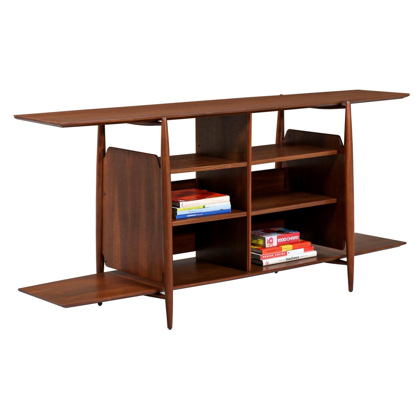 John Van Koert “Profile” Bookshelf for Drexel at 1stDibs