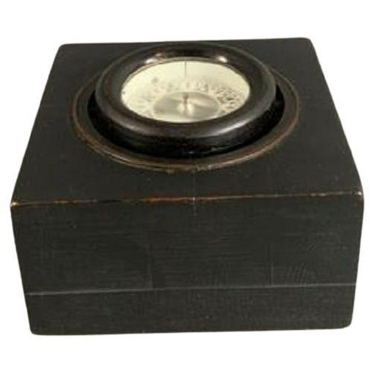 Boxed Boat Compass by Wilcox Crittenden For Sale