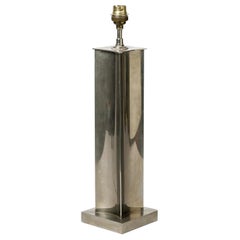 2àth Century Metal Table Lamp in the Style of Maria Pergay Lighting Design