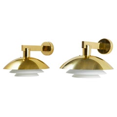 Pair of Wall Lights Designed by Hans-Agne Jakobsson, Sweden, 1960's