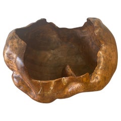 Organic Wood Bowl 