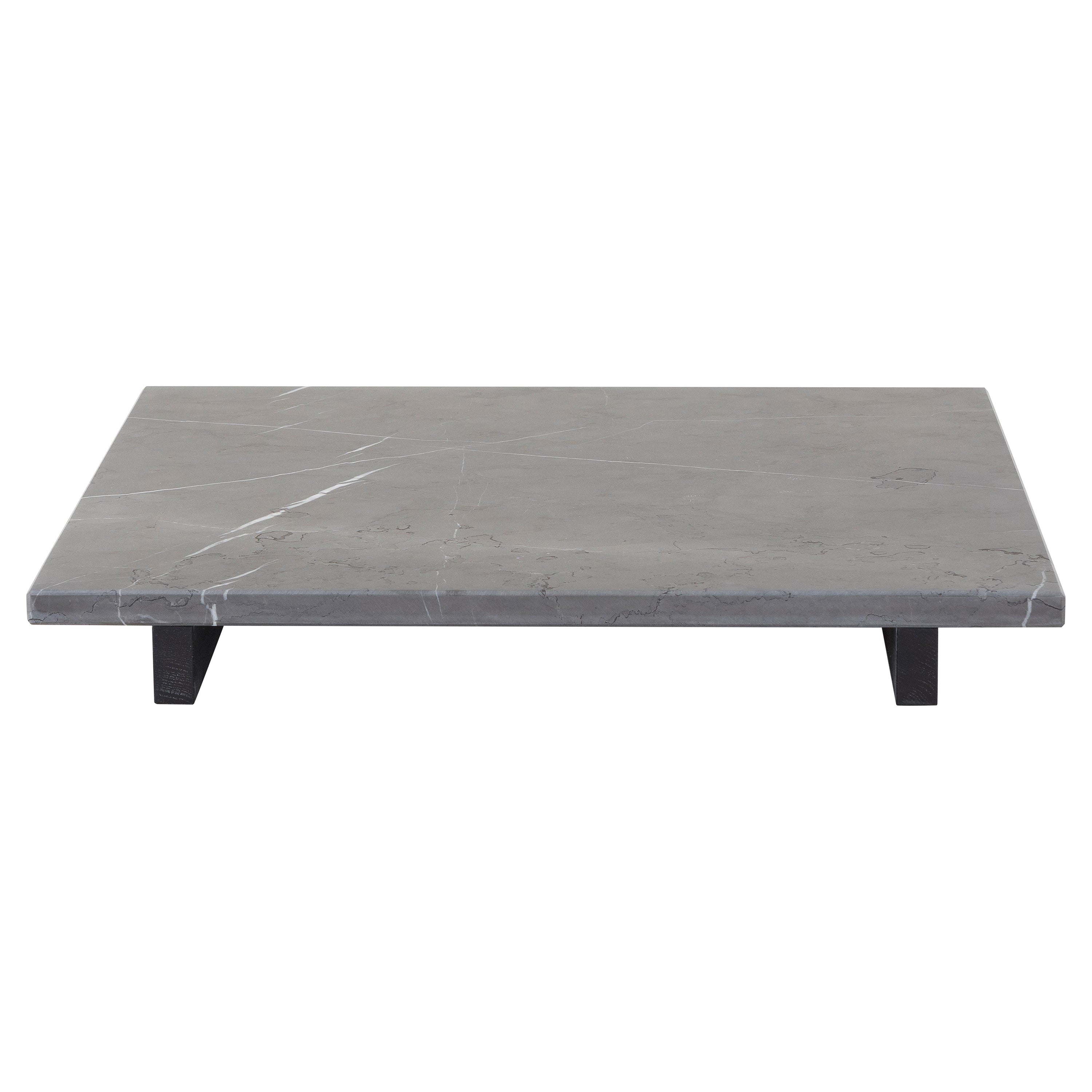 Amura 'Tau' Coffee Table in Grafite Marble by Emanuel Gargano For Sale