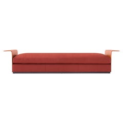 Amura 'Nap' Bench in Red Fabric