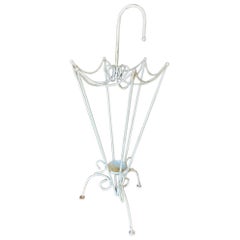 Retro George Nelson Inspired Iron Wire Umbrella Stand