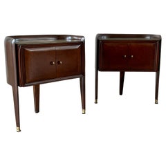Paolo Buffa Attributed Nightstands