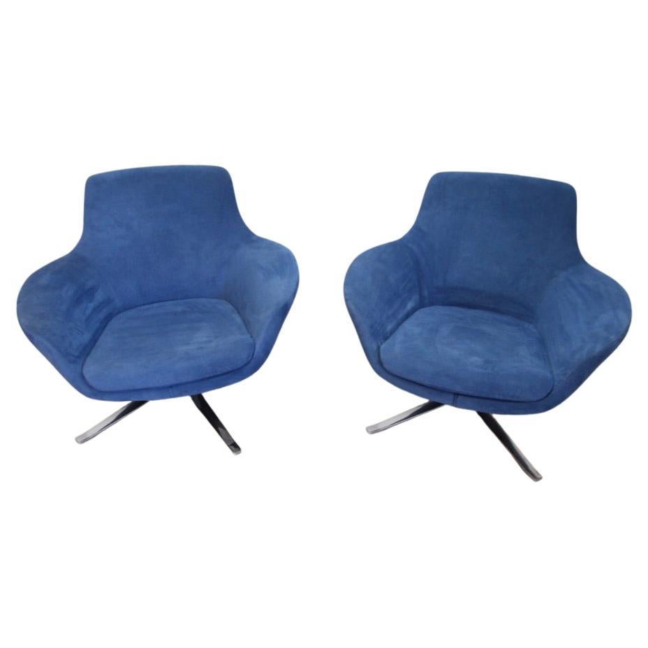 Pair of Bob Swivel Chairs by Pearson Lloyd for Coalesse