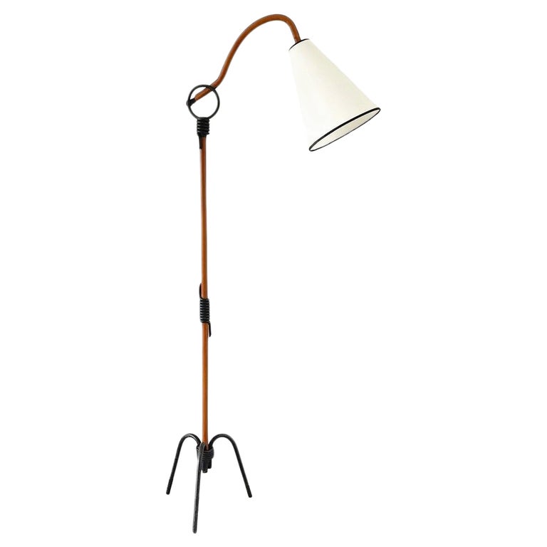 Jacques Adnet Floor Lamp For Sale