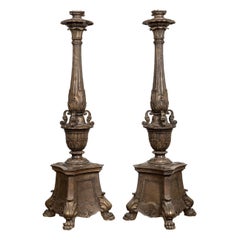 Pair of Empire Style Palatial Torchieres