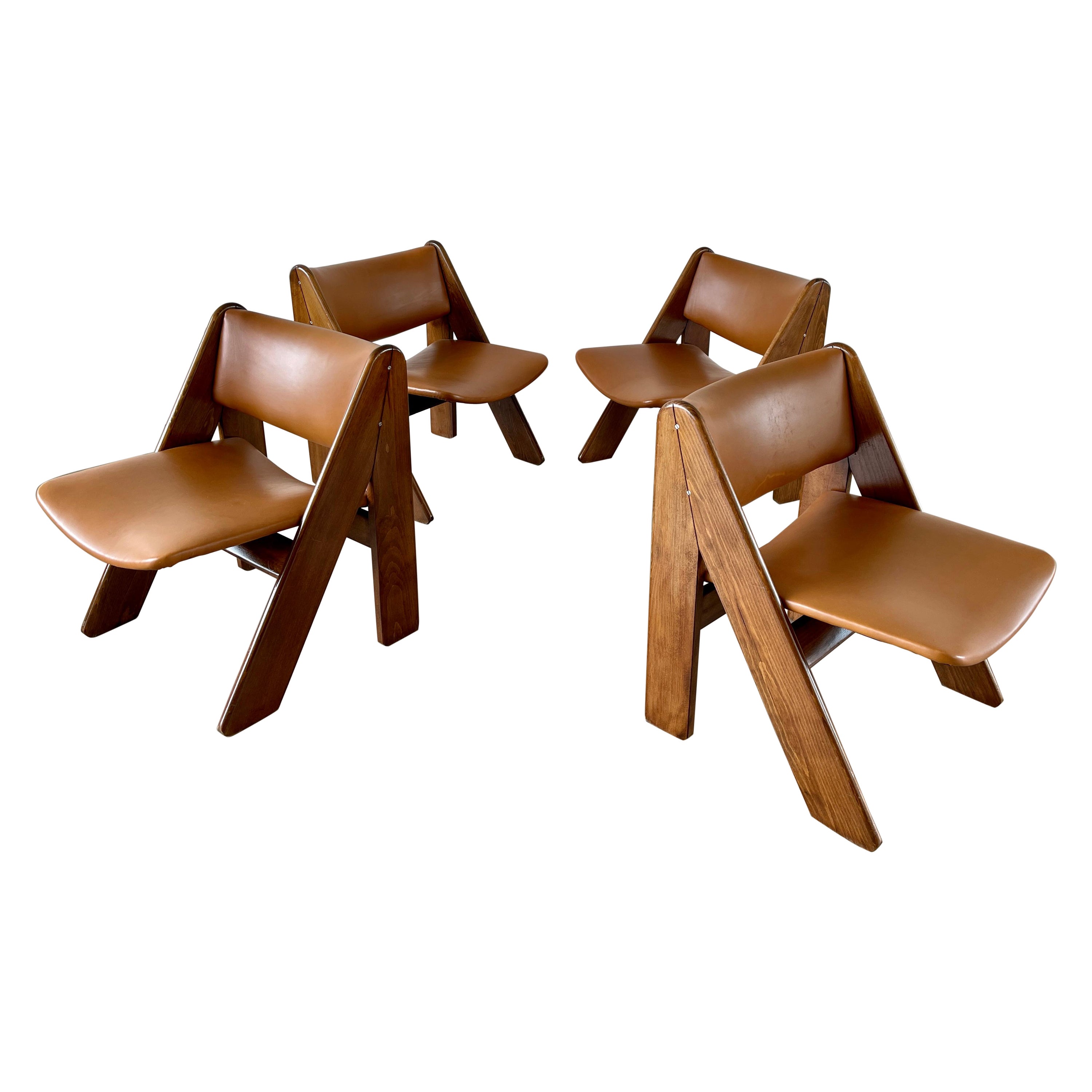 Italian Scissor Chairs