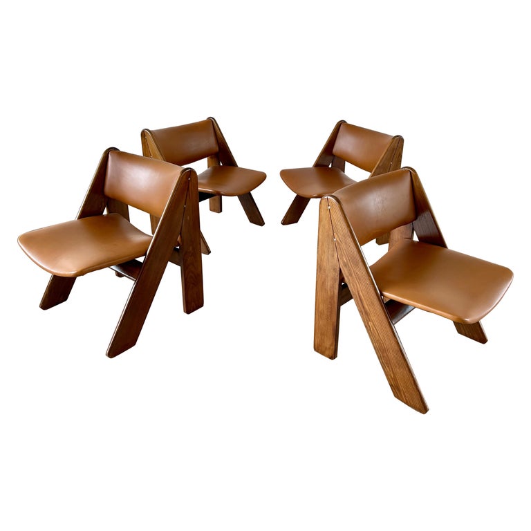 Italian Scissor Chairs For Sale