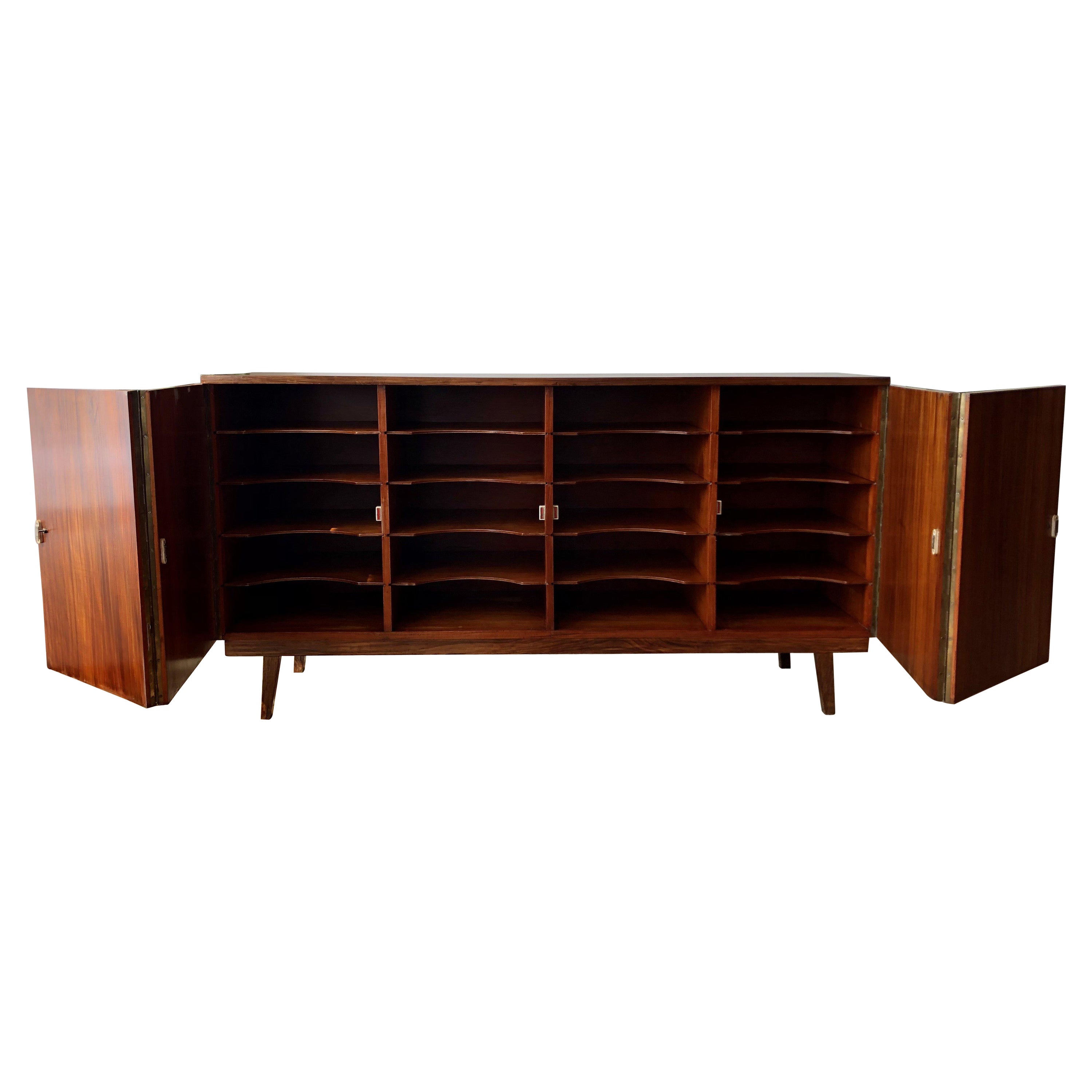 MidCentury Teak Server by Nathan Furniture at 1stDibs