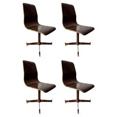 Mid-Century Modern Brazilian Formica Chairs, Set of 4
