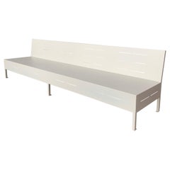 New Large Iron Hall Bench for Outdoor and Indoor with Epoxy Finished