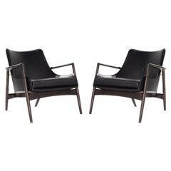 Easy Chairs by Ib Kofod-Larsen, Denmark, 1950s