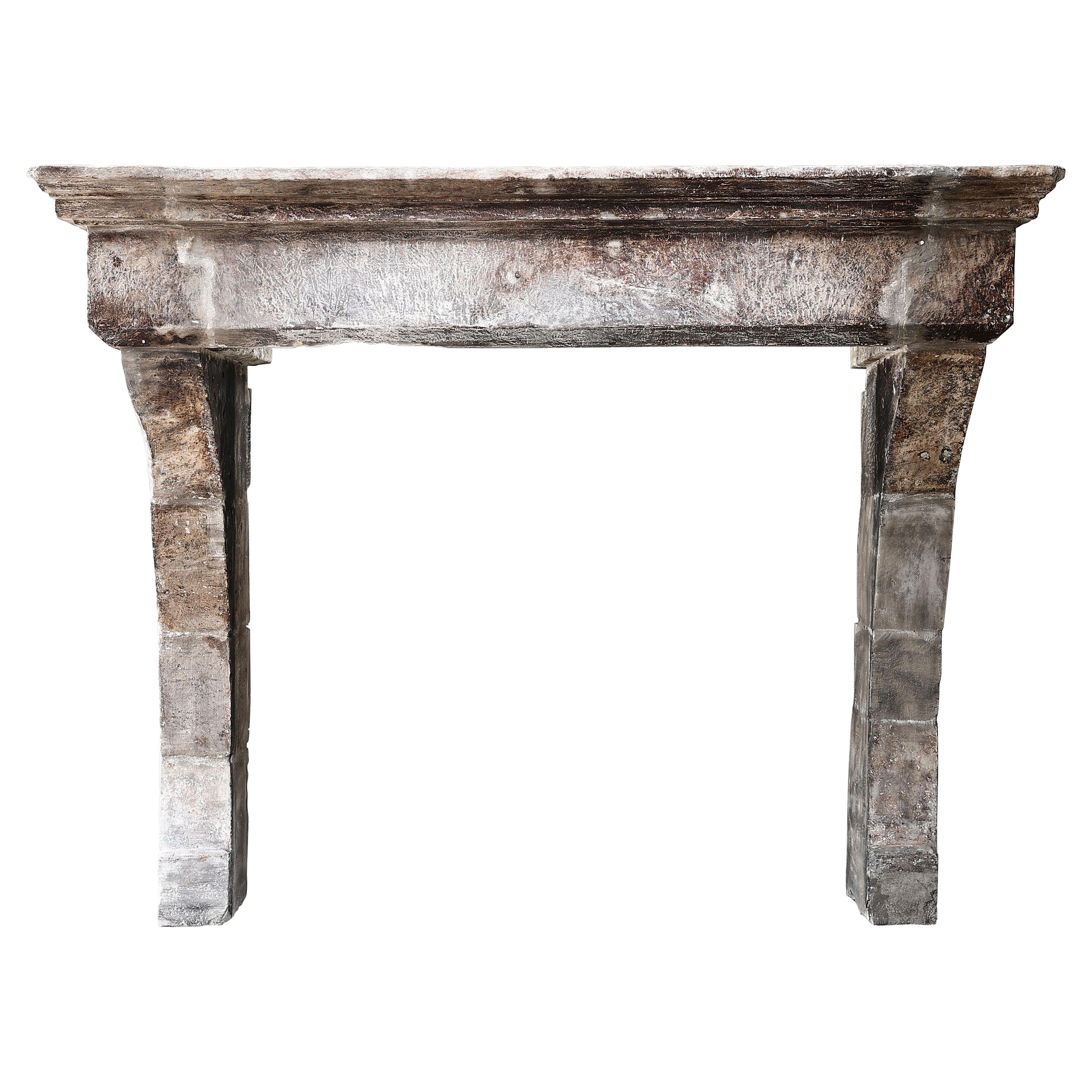 18th Century Authentic Fireplace de Campagnarde For Sale