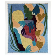 Abstract Nature Study No.2 Tapestry woven wall hanging artwork 